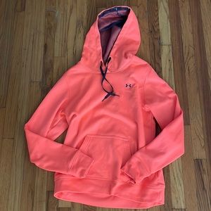 Under Armour pullover sweatshirt orange Medium
